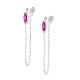 Aretes Con Broches De Cadenitas