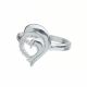 Anillo Con Diseño De Corazon Y Delfin