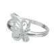 Anillo Con Diseño De Mariposa