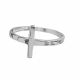Anillo Con Forma De Cruz