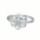 Anillo Con Diseño De Flor