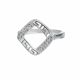 Anillo Con Forma De Cuadro