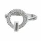 Anillo Con Diseño Y Piedras