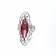 Anillo Largo Con Piedras