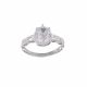 Anillo de Compromiso Con Piedras