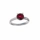 Anillo de Compromiso Con Piedras