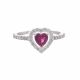 Anillo De Corazon