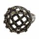Anillo con Marquesitas Rodio