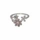 Anillo De Flores Esmaltado