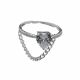 Anillo Con Cadenita