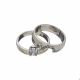Anillo de Matrimonio De Oro Plata