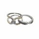 Anillo de Matrimonio De Oro Plata