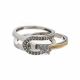 Anillo De Oro Plata