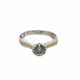Anillo De Oro Plata
