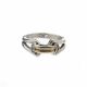 Anillo De Oro Plata