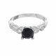 Anillo Piedra Central