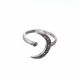 Anillo con Marquesitas  Rodio