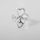 Anillo Con De Corazones