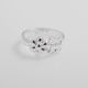 Anillo De Flor Y De Mariposa