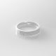 Anillo de Matrimonio de Hombre Diamantado