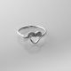 Anillo Con De Corazones