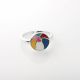 Anillo Pelota Esmaltado