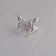Anillo De Mariposa De Filigrana