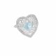 Anillo De Corazón Con Grecas