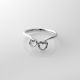 Anillo Con De Corazones
