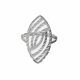 Anillo Largo Diamantado