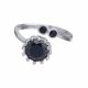 Anillo Solitario Con Diseño