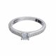 Anillo Solitario Con Diseño