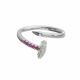 Anillo Con Piedras Y Perlitas