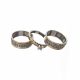 Trios De Anillos Oroplata