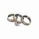 Trios De Anillos Oroplata