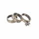 Trios De Anillos Oroplata