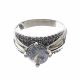 Anillo de Compromiso  Oroplata