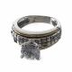 Anillo de Compromiso  Oroplata