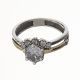Anillo de Compromiso  Oroplata