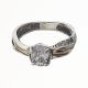 Anillo de Compromiso  Oroplata
