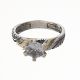 Anillo de Compromiso  Oroplata
