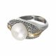 Anillo con Perlas Oroplata