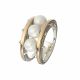 Anillo con Perlas Oroplata