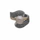 Anillo con Perlas Oroplata