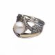 Anillo con Perlas  Oroplata