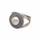 Anillo Con Perla  Oroplata
