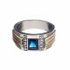 Anillo De Grado de Hombre  Oroplata