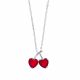 Gargantilla De Cherry De Corazones