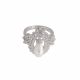 Anillo con Perlas Rodio