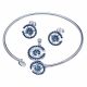 Juego De Pulseras Con Aretes Y Dije